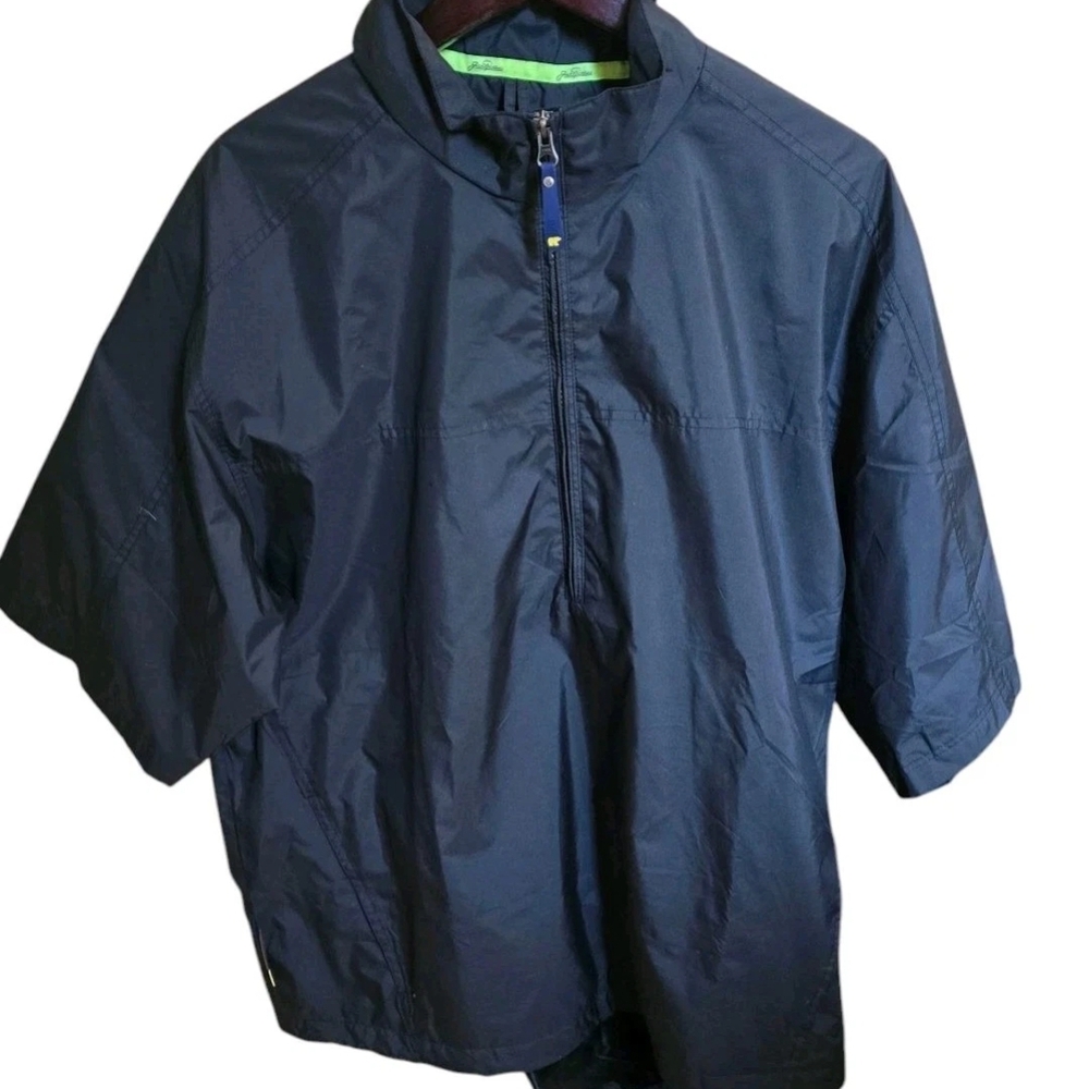 Jack Nicholson Performance 1/4 Zip Golf‎ Pullover Men's Large Short Sleeve Shirt